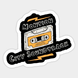 Vintage -Montion City Soundtrack Sticker